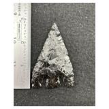 Obsidian Point Indian Artifact Arrowhead