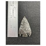 Obsidian Point Indian Artifact Arrowhead