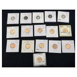 Group of Silver Dimes & Pennies