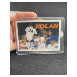 Nolan Ryan Hand Signed Authentic Autograph