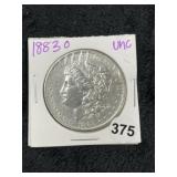 1883 O UNC Morgan Silver Dollar Coin
