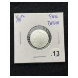 1/10th Fine Silver Coin