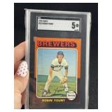 1975 Topps Robin Yount Baseball Card