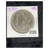 1879 O UNC Morgan Silver Dollar Coin