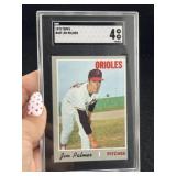 1970 Topps Jim Palmer Baseball Card