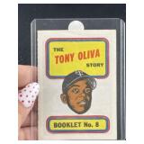Tony Olivia Story Booklet Card