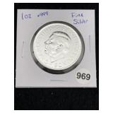 1 Ounce .999 Fine Silver Round Coin