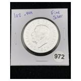 1 Ounce .999 Fine Silver Round Coin