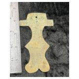 Hudson Bay Style Metal Pendant Indian Artifact Arr
