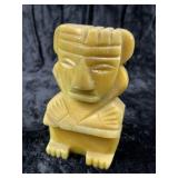 Onyx Mayan Figurine