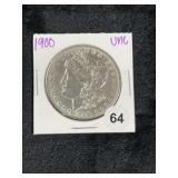 1900 UNC Morgan Silver Dollar Coin