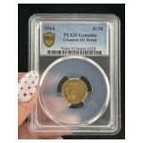 1914 ICG - Genuine $2 1/2 Gold Dollar Coin