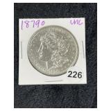1879 O UNC Morgan Silver Dollar Coin