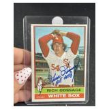 Rich Gossage Hand Signed Authentic Autograph
