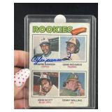 Andre Dawson Hand Signed Authentic Autograph