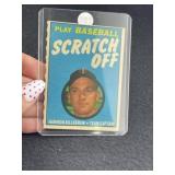 Harmon Killebrew Scratch Off Card
