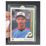 1989 Upper Deck Randy Johnson Baseball Card