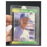 1989 Donruss Randy Johnson Baseball Card