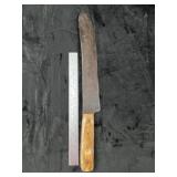 Huge Butcher Knife Antique