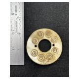 Shell Pendant Indian Artifact Arrowhead