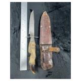 Deer Hoof Dagger Indian Artifact Arrowhead
