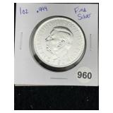 1 Ounce .999 Fine Silver Round Coin