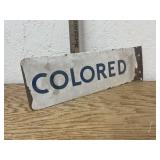 PORCELAIN SIGN