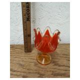 BLOWN GLASS VASE