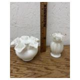 2 FENTON VASES