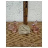 3 FENTON FIGURES