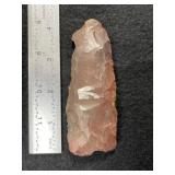 Chipped Celt Indian Artifact Arrowhead