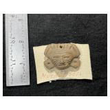 Pre-Columbian Pottery Figure Indian Artifact Arrow