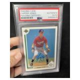 Chipper Jones Hand Signed Authentic Autograph