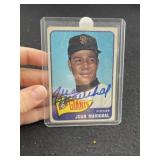Juan Marichal Hand Signed Authentic Autograph