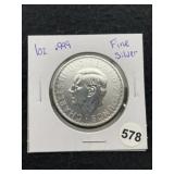 1 Ounce .999 Fine Silver Coin