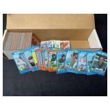 Box of 1971 Topps Football Cards & Football Game C