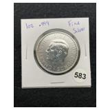 1 Ounce .999 Fine Silver Coin