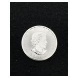 1/2 Ounce .9999 Canadian Fine Silver Round