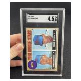 1968 Topps Nolan Ryan & Jerry Koosman Baseball Car