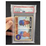 1968 Topps Nolan Ryan & Jerry Koosman Baseball Car