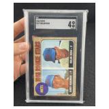 1968 Topps Nolan Ryan & Jerry Koosman Baseball Car