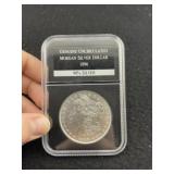 1896 Genuine UNC Morgan Silver Dollar Coin