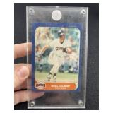 1986 Fleer Will Clark Baseball Card