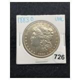 1883 O UNC Morgan Silver Dollar Coin