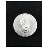 1/2 Ounce .9999 Canadian Fine Silver Round
