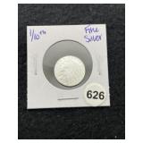 1/10th Fine Silver Coin