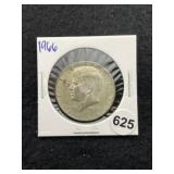 1966 Kennedy Half Dollar Silver Coin