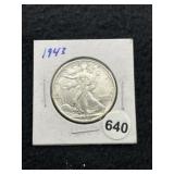 1943 Walking Liberty Half Dollar Silver Coin