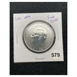 1 Ounce .999 Fine Silver Coin