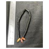 Trade Bead Necklace Indian Artifact Arrowhead